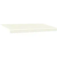 vidaXL Store rétractable Crème 350 x 200 cm Tissu