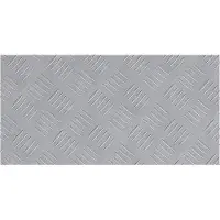 vidaXL Escalier Escalier à angle droit 4 pcs Argent 50 x 25 cm Aluminium