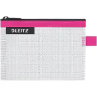 Leitz 4024-00-23 Pochette à fermeture éclair WOW Traveller, taille S, rose