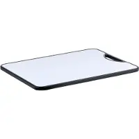 Alpina Planche À Découper Double Face En Bambou Et Plastique Plateau 38 X 28 Cm - Plateau Service Moderne Et Pratique