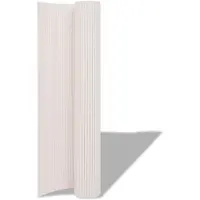 vidaXL Clôture de jardin Blanc 150 x 500 cm