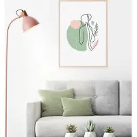 Brilliant Lampe sur pied Erena rose