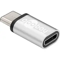 Goobay Adaptateur Micro USB - Micro USB B femelle vers USB C mâle