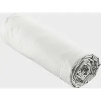 Douceur d'intérieur Drap housse - - percale - Percale de Coton 78fils - 200x180cm - Blanc