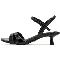 Tamaris Sandales pour femme à talon aiguille antidérapant 1-28314-46, pointure : 37 EU, couleur : noir