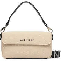 Mario Valentino Élégant sac à main pour femme beige – Bandoulières polyvalentes et détails contrastés
