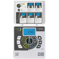 Rain Programmateur arrosage - I-dial 24 V Intérieur - 8 voies de