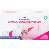Wondermom Coussinets mammaires réutilisables en bambou, 8 pièces,