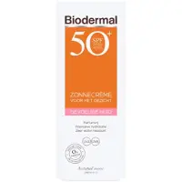 Biodermal Sonnenschutz für empfindliche Haut - Spf 50 - Sonnenschutz für das Gesicht - 50ml