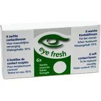 Eye fresh Lentilles Mensuelles Souples 6-pack -5,50 1 pièce