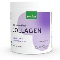 Purasana Feel Beautiful Collagene Blackberry Flavour 240 g Poudre