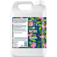 Faith In Nature Gel Lavant Mains Naturel - Vegan & Sans Cruauté, SLS et Parabens - Recharge 169 fl oz, Rose Sauvage