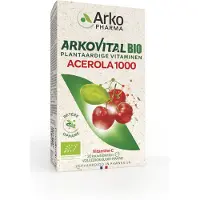 Arkopharma Arkovital Acérola 1000 Bio | 30 comprimés à croquer