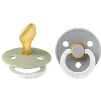 BIBS Colour Tétine lumineuses - 2 Pack - Taille 2 - Anatomique - - - 6-18 mois - Tétine