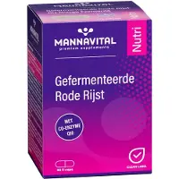 Mannavital RIZ ROUGE FERMENTÉ + CO-ENZYM Q10 60 pc(s) Capsule(S)
