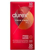 Durex Thin Feel XL Préservatifs | 10 pièces
