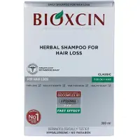 Bioxcin shampooing végétal anti-chute pour cheveux gras 300 ml