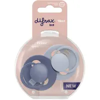 Difrax Dynamic Fopspeen 18M+ Prime Baby Blue/Blue 2 pc(s) Sucette(S)