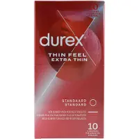 Durex Thin Feel Extra Fin Préservatifs 10 Pieces
