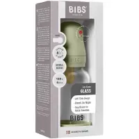 BIBS Biberon en Verre 120 ml Set Complet Sage 0+ Mois 1 pc(s) Bouteilles