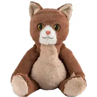 Warmies Peluche chauffante - Chat assis 1 pc(s) Coussin Chauffant