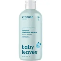 ATTITUDE Baby Leaves Bubble Wash bain moussant pour bébé 473 ml