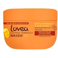 Lovea Hair Food Masque 3-en-1 Boucles Mangue & Acides Aminés N°2 - 390g