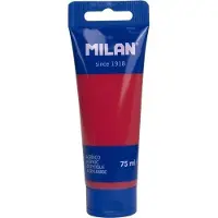 Milan Acrylfarbe in einer Tube 75 ml korallenrotMILAN (75 ml)