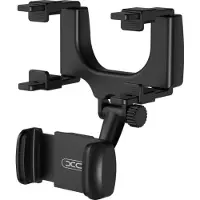 XO car holder C70 black for rearview mirror, Support pour smartphone, Noir