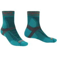 Bridgedale Trail Run Ultralight T2 Merino Sport ¾ Crew Socks Bleu EU 36-39 Homme