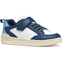 Geox Baskets tout-petit Garçon Washiba Blanc/Navy