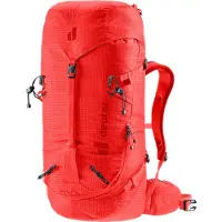 Deuter - Sac à dos d'alpinisme - Guide 34+6 Poppy Crimson pour Homme - Rouge