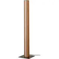 LUCANDE Lampadaire , Lieske, dimmable, Bois, Salon / séjour, Bois, Moderne