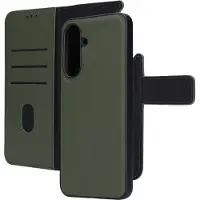 Mobiparts Leather 2 in 1 Wallet Case Samsung Galaxy A36 Green (Samsung Galaxy A36), Coque pour téléphone portable, Vert
