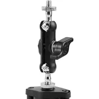 Puluz Magic Arm Tripod Suction Cup Holder (Black), Caméra d'action : accessoires, Noir