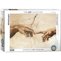 Eurographics Puzzle Michel Ange : La Création de l'Homme (détail) - 1000 pièces