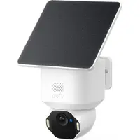 Eufy Caméra de surveillance connectée SoloCam E42 extérieure Blanc avec panneau solaire intégré
