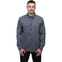 Cube Vertex Long Sleeve Shirt Gris S Homme