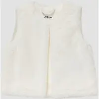 s.Oliver Gilet blanc cassé