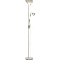 Markslöjd Lampadaire , Modu, dimmable, Beige, Salon / séjour, Métal