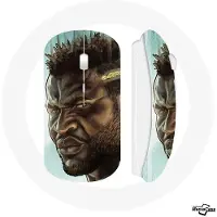 MANIACASE Souris Sans Fil Francis Ngannou Face MMA