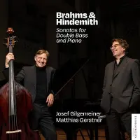 Music&Words Brahms & Hindemith: Sonatas For Double Bass [Cd]