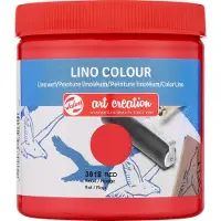 Talens Art Creation Peinture linoléum Pot 250 ml Rouge 3018