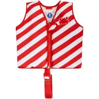 Swim Essentials Gilet de natation - 19-30 kg - Rouge/Blanc Crabb - - 3-6 ans - Gilet de natation