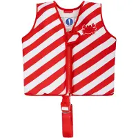 Swim Essentials Gilet de natation - 11-15 kg - Rouge/Blanc Crabb - - 1-2 ans (80-92) - Gilet de natation