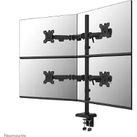 NeoMounts NERO DS60-600BL2-2 Bras d'Écran PC Noir