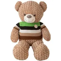 Creaciones Llopis Nounours En Jersey Rayé 140 Cm