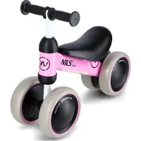 Nils Fun Vélo d'équilibre Balance Bike RB002 RB002 Rose Vélo d'équilibre Balance Bike