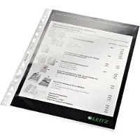 Leitz Pochettes perforées A4 - - 47700002 - Transparent - 100 pièces - 0,08 mm