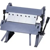 Vevor Cintreuse , banc de pliage 305 mm, épaisseur de pliage acier doux 1 mm, réglable de 0 à 135 degrés, cintreuse de tôle, cintreuse pivotante à 5 doigts, cintreuse de tôle pour un pliage précis